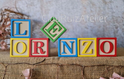 Festa e Decoração Bebê Toy Story Cubos 6x6cm