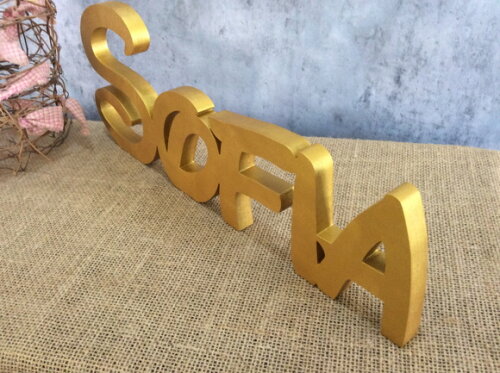 Festa Minnie - Letras de Mesa