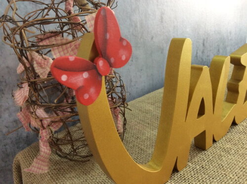 Festa Minnie - Letras de Mesa