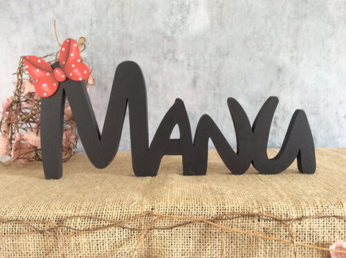 Festa Minnie - Letras de Mesa