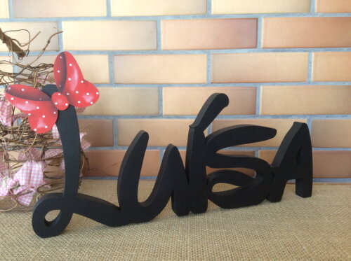 Festa Minnie - Letras de Mesa