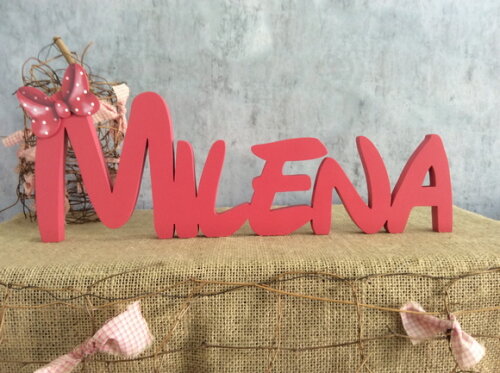 Festa Minnie - Letras de Mesa