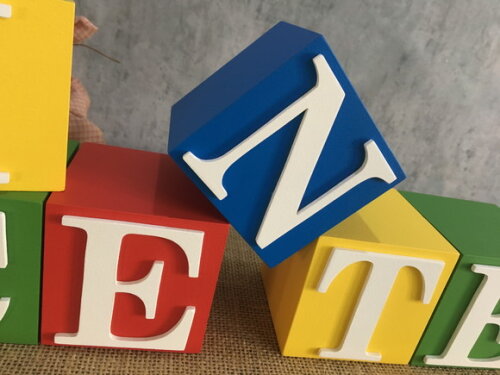 Festa Tema Circo - Decoração -cubos 8x8cm