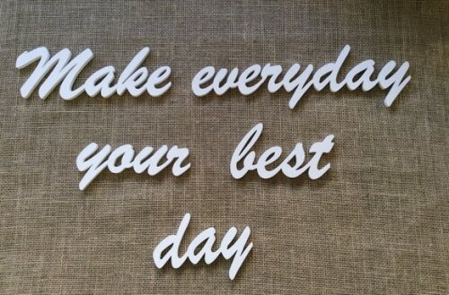 Frases Com Letras Decorativas De MDF