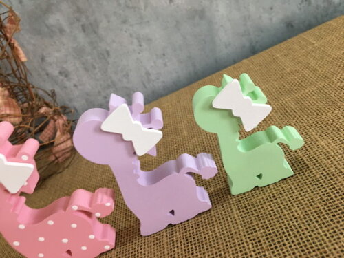 Girafinhas -Trio com Laço