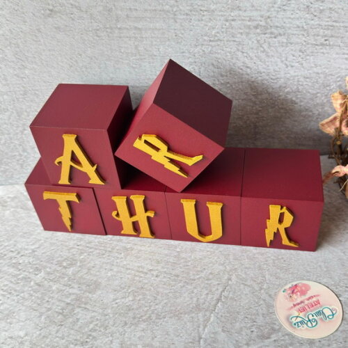 Harry Potter 6x6cm Decor de Festa Infantil Quarto de Bebê