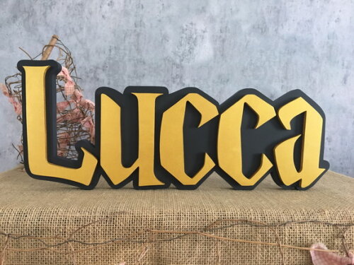 HARRY POTTER Letras Decorativas De Mesa