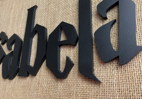 Harry Potter Letras Decorativas de Parede