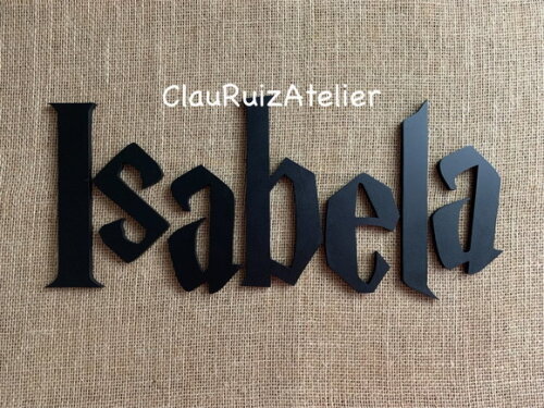 Harry Potter Letras Decorativas de Parede