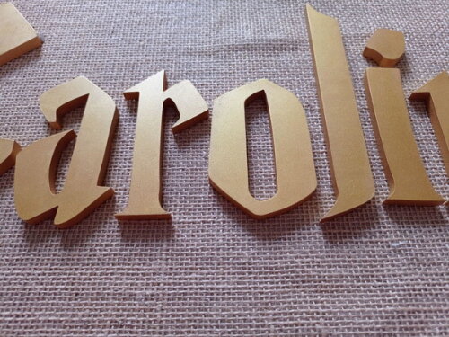 Harry Potter Letras Decorativas de Parede