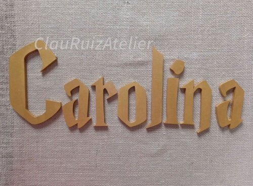 Harry Potter Letras Decorativas de Parede