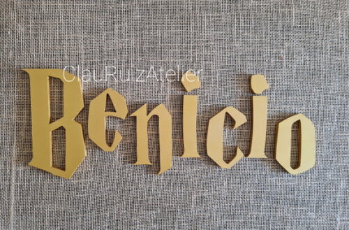 HARRY POTTER Letras Decorativas De Parede