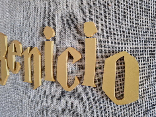 HARRY POTTER Letras Decorativas De Parede