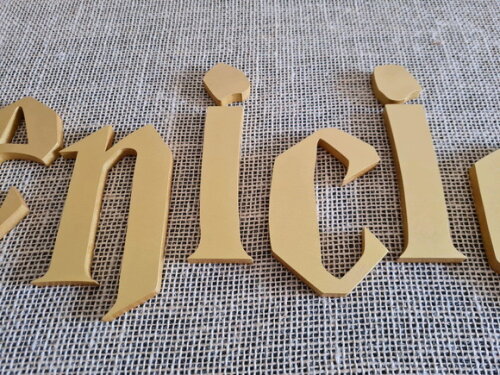 HARRY POTTER Letras Decorativas De Parede