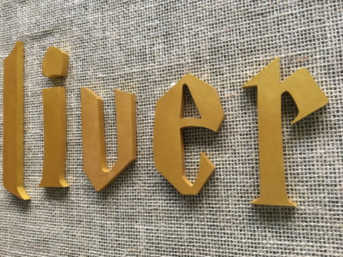 HARRY POTTER Letras Decorativas De Parede
