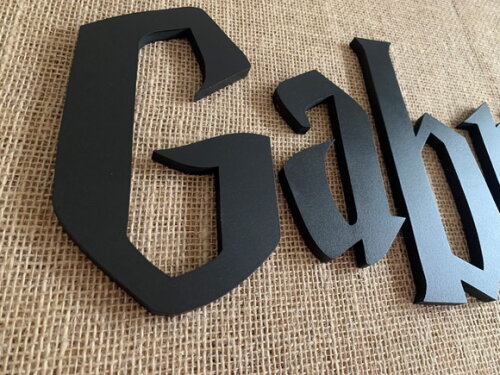 Harry Potter Letras Decorativas de Parede -festa Infantil