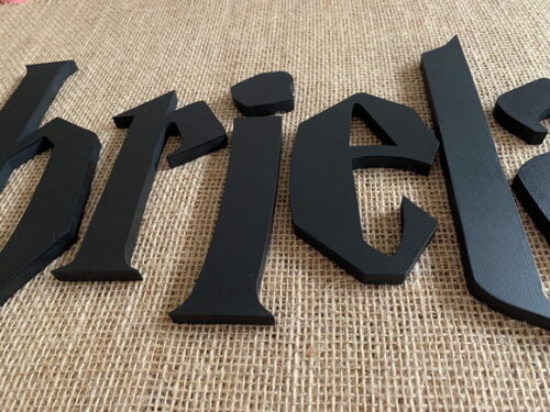 Harry Potter Letras Decorativas de Parede -festa Infantil