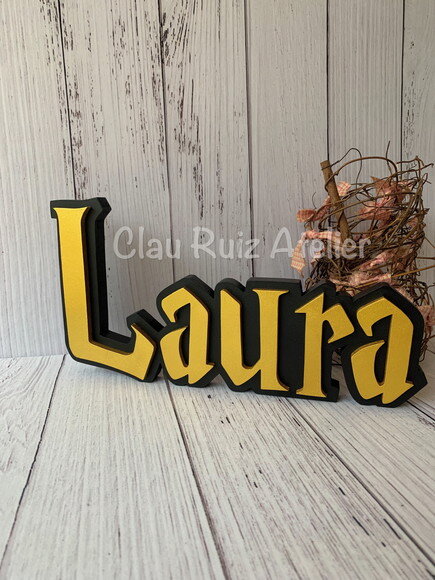 Harry Potter Sb Letras Decorativas de Parede -festa Infantil