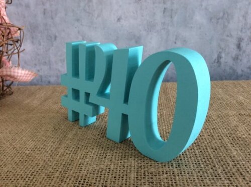 Hashtag 40