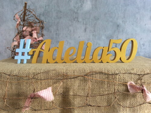 Hashtag Colorida Festa de 50