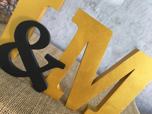 Iniciais BODAS DE OURO