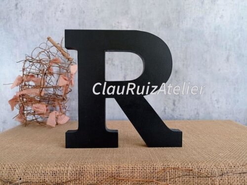 Iniciais em MDF 20cm
