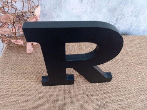Iniciais em MDF 20cm