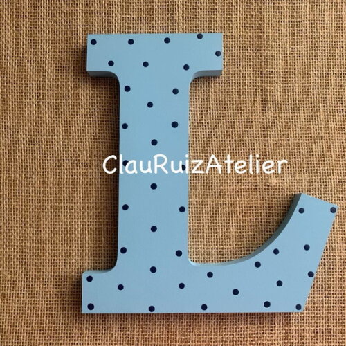 Iniciais em mdf 30cm