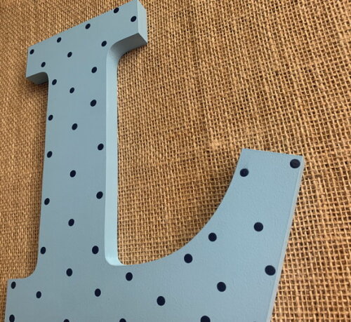 Iniciais em mdf 30cm