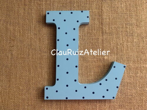 Iniciais em mdf 30cm