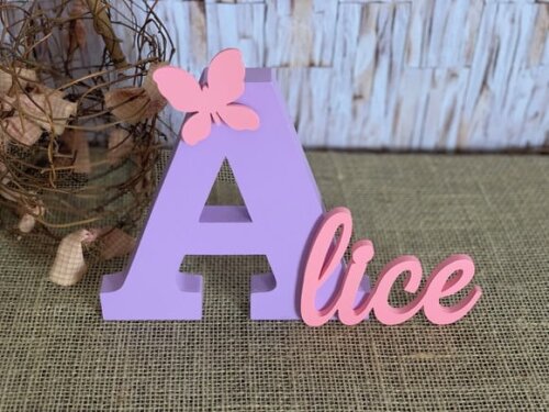 Jardim Encantado - Nomes Personalizados