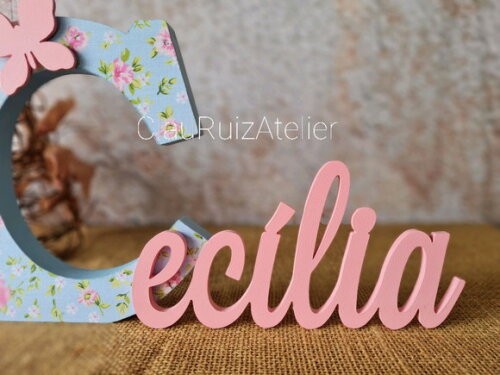 Jardim Encantado - Nomes Personalizados