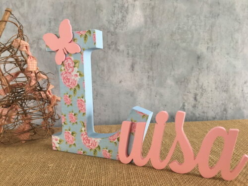 Jardim Encantado - Nomes Personalizados - Tecido