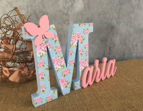 Jardim Encantado - Nomes Personalizados - Tecido