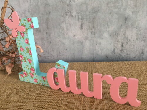 Jardim Encantado - Nomes Personalizados - Tecido