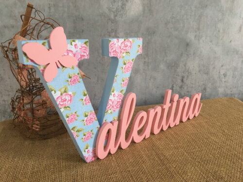 Jardim Encantado - Nomes Personalizados - Tecido