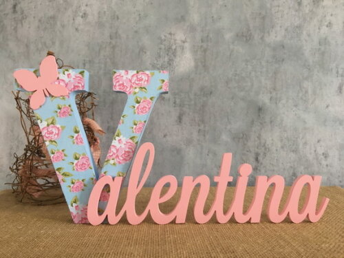 Jardim Encantado - Nomes Personalizados - Tecido