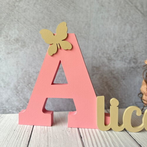 Jardim Encantado - Nomes Personalizados + Borboleta