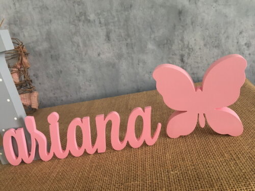 Jardim Encantado - Nomes Personalizados + Borboleta