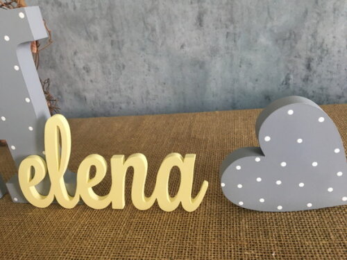 Jardim Encantado - Nomes Personalizados + CORAÇÃO