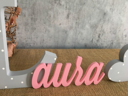 Jardim Encantado - Nomes Personalizados + CORAÇÃO