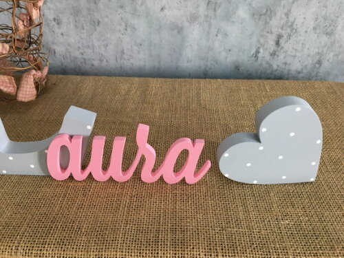 Jardim Encantado - Nomes Personalizados + CORAÇÃO