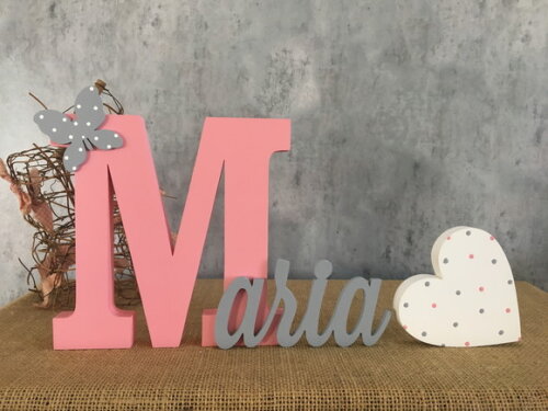 Jardim Encantado - Nomes Personalizados + CORAÇÃO