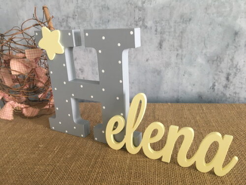 Jardim Encantado - Nomes Personalizados ESTRELA