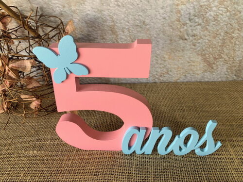 Jardim Encantado - Números Personalizados