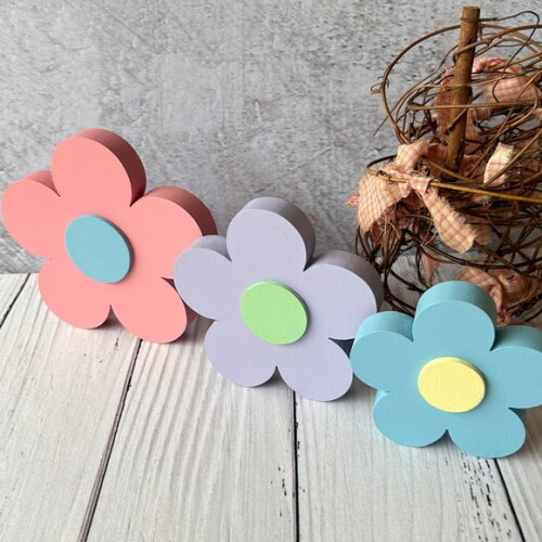 Jardim Trio de Flores Decoração Bebê