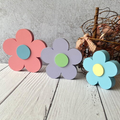 Jardim Trio de Flores Decoração Bebê