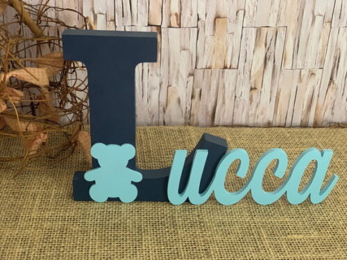 Letras 18mm - Decoração Bebê Urso