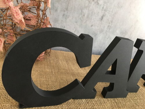 LETRAS DE MDF - CAFÉ
