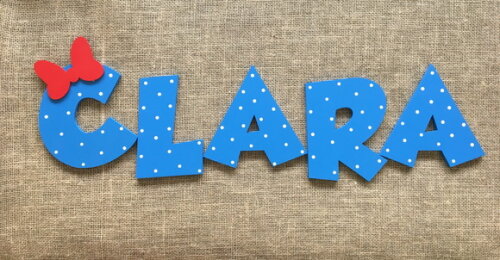 Letras de MDF - GALINHA PINTADINHA